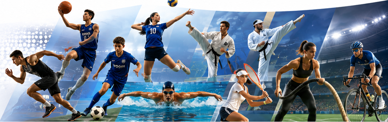 Athlètes pratiquant plusieurs disciplines sportives